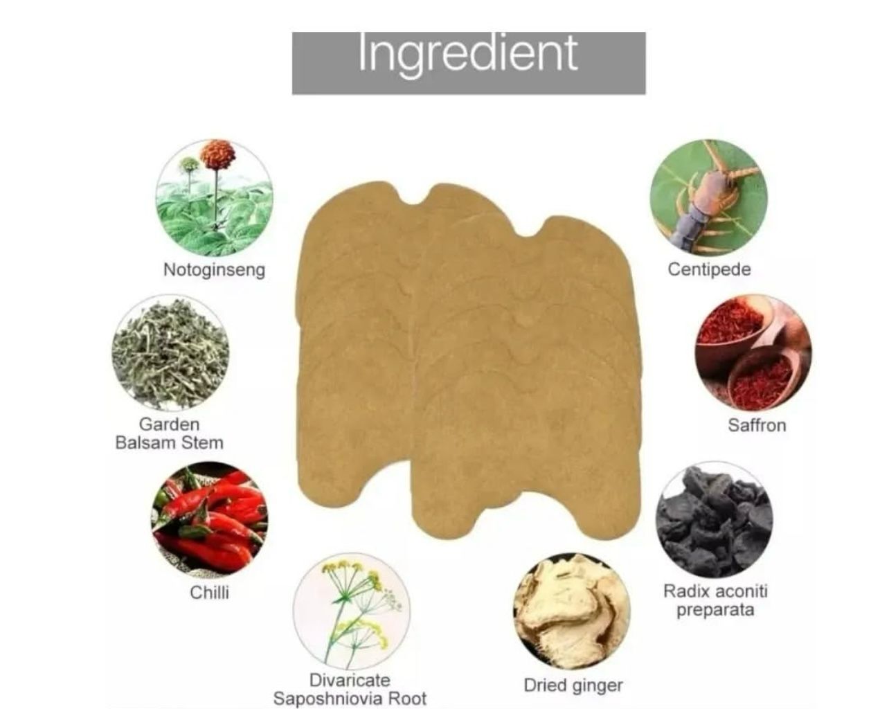 Miniatura 2 de PARCHE DOLOR RODILLA X10 2504